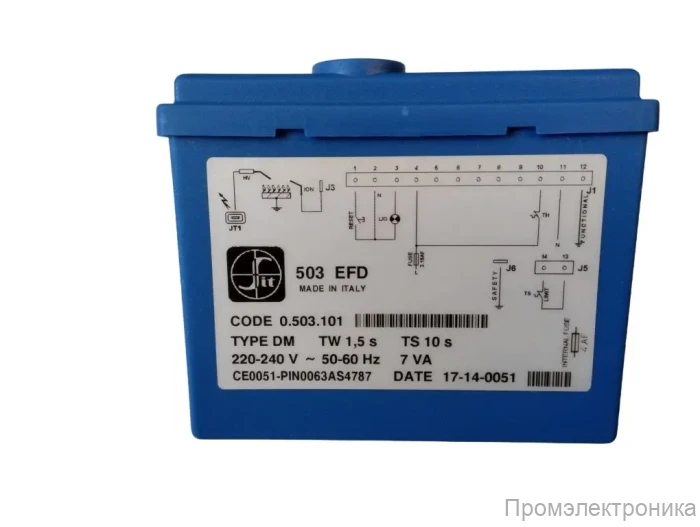Топочный автомат Sit 503 EFD 0.503.501