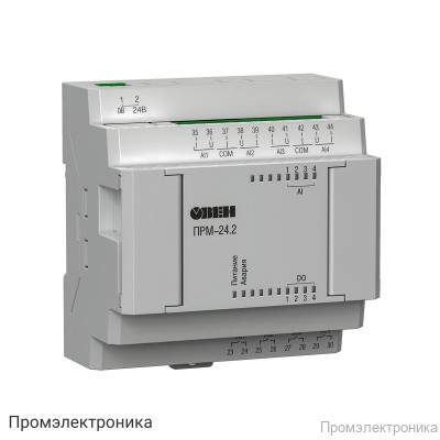ПРМ-2 - модуль расширения для увеличения аналоговых входов и дискретных выходов