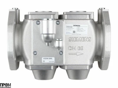 Газовый электромагнитный клапан Siemens VGD40.065L