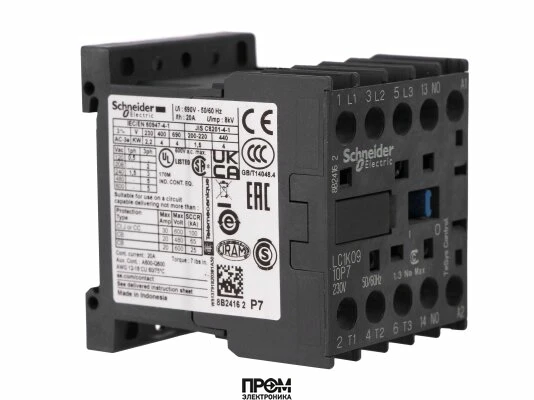 Миниконтактор Giersch LC1K0910P7, 47-90-12781