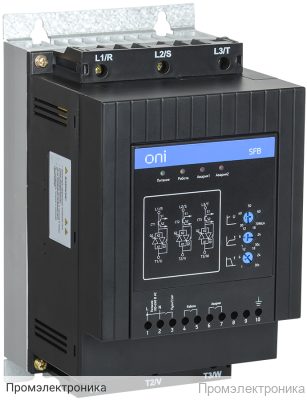 SFB 3Ф 380В 37кВт 75A Uупр 110-220В ONI - устройство плавного пуска