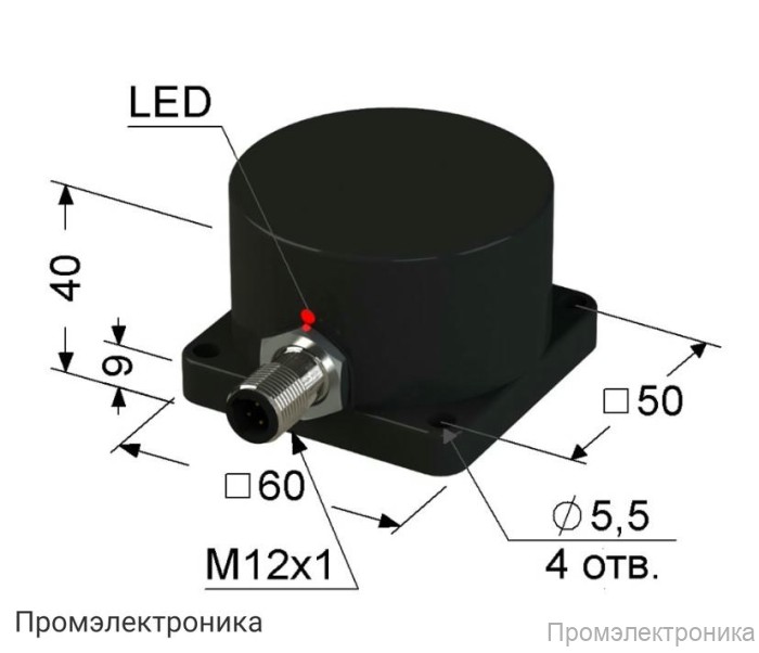ВБ2.33 - индуктивный датчик в корпусе 33