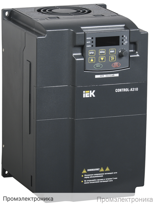 CONTROL-A310 380В 3Ф 5,5-7,5кВт 13-17A IEK - преобразователь частоты