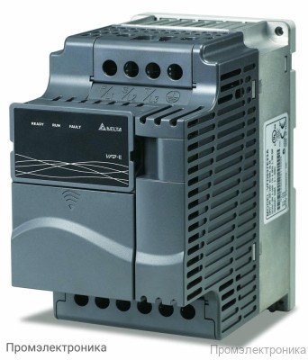 Преобразователи частоты Delta Electronics VFD015E21A (1.5кВт 1ф 230В) серии VFD-E