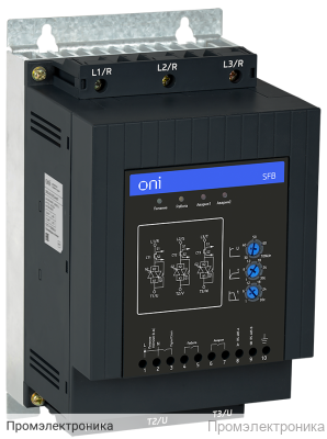 SFB 3Ф 380В 75кВт 150А Uупр 110-220В Modbus с защитами ONI - устройство плавного пуска