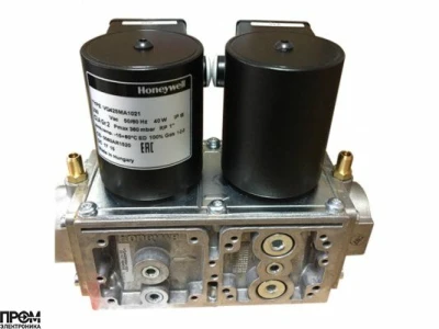 Двойной электромагнитный клапан Honeywell VQ440MA1030