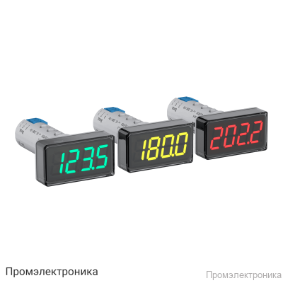 ИТП-17 - компактный индикатор с цифровым дисплеем и универсальным входом