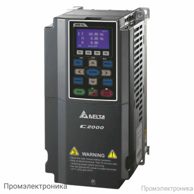 Преобразователи частоты Delta Electronics VFD015C43A-21 (1.5кВт 3ф 400В) серии C2000