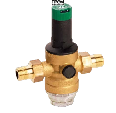 Редуктор давления на холодную воду DN40 (11/2) диапазон регулировки 1.5-6 атм НР D06F-11/2A Honeywell