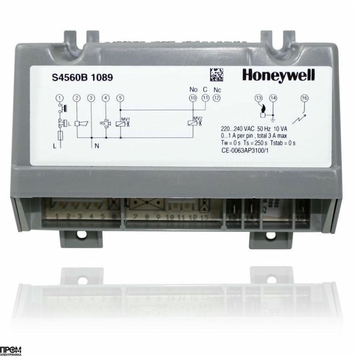 Менеджер горения Honeywell S4560B 1089