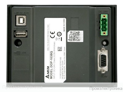 Панели оператора Delta Electronics DOP-103BQ серии DOP-100