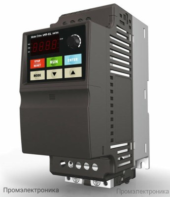 Преобразователи частоты Delta Electronics VFD007EL21A (0.75кВт 1ф 230В) серии VFD-EL