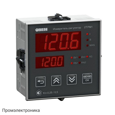 2ТРМ1-Щ1.У2.СИ.RS - обновленный погодозависимый двухканальный регулятор с RS-485