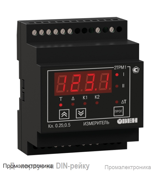 2ТРМ1-Д.У.РР - измеритель-регулятор двухканальный
