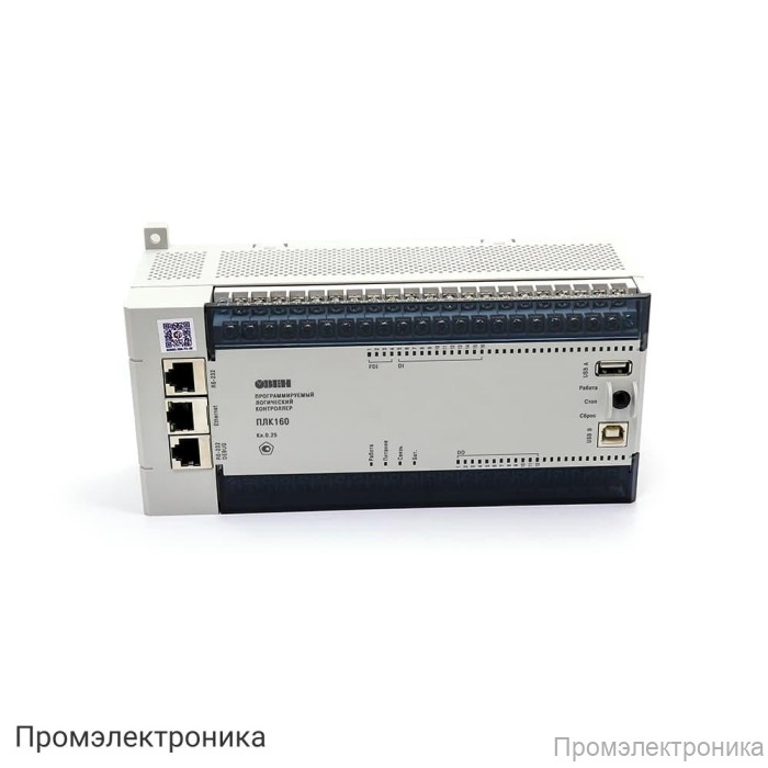 ПЛК160-24.А-М - контроллер для средних систем автоматизации с DI/DO/AI/AO