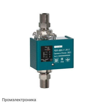 РД55-ДД0,35-3,3-2 - механическое реле перепада давления