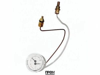 Термоманометр в комплекте 0 - 120ºС / 0 - 4 бар