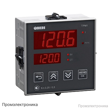 ТРМ1-Щ1.У2.У.RS - обновленный одноканальный измеритель-регулятор с RS-485