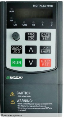 BIMOTOR BIM-500M-0,75G-S2 0,75 кВт 220В 1ф. BIM500M075GS2 - преобразователь частоты