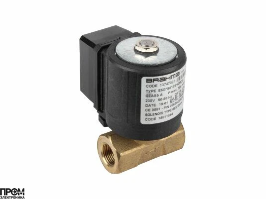 Газовый электромагнитный клапан Brahma E6G*S8*3/8*GMOC 13747001
