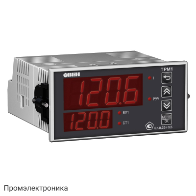 ТРМ1-Щ2.У2.Т.RS - обновленный одноканальный измеритель-регулятор с RS-485