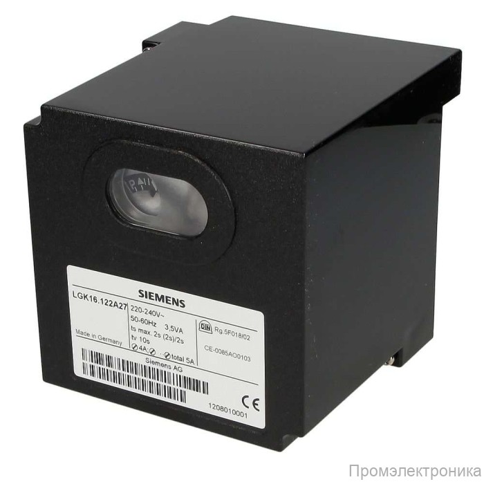 Топочный автомат Siemens LGK16.122A27