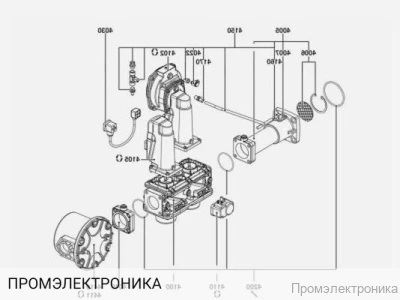 Газовая рампа Kromschroder GDRS 25F02-25F02-K-LR, 86586922