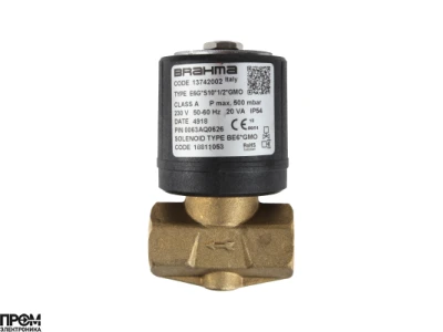 Газовый электромагнитный клапан Brahma E6G*S10*1/2*GMO 13742002