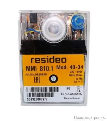 Топочный автомат Honeywell MMI 810.1 Mod.40-34