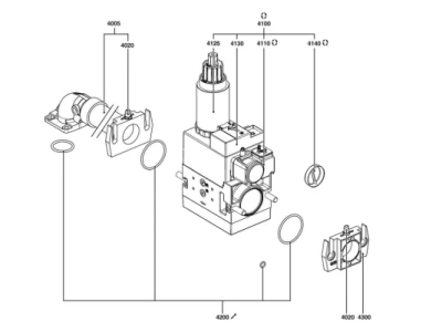 Газовая рампа Elco d411