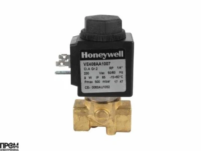 Газовый электромагнитный клапан Honeywell VE408AA1007