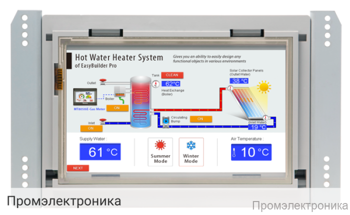 MT8070iER - панель оператора