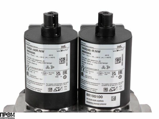 Двойной электромагнитный клапан Kromschroder VCS 2E40R/40R05NNWR3