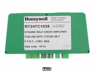 Усилитель сигнала пламени Honeywell R7247С1035