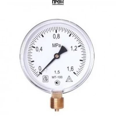 Манометр МТ-160 0-1,0 МПа М20 БАГОРИЯ