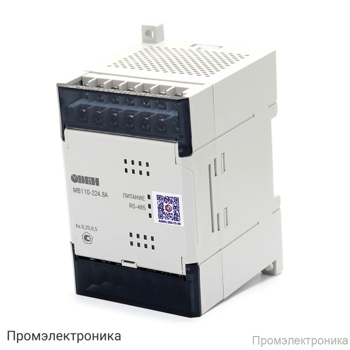 МВ110-224.8А - модуль ввода аналоговых сигналов (8 каналов)