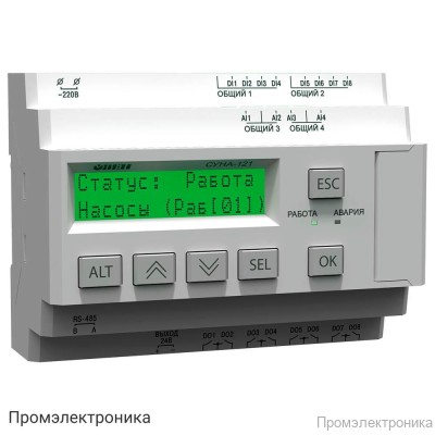 СУНА-121.220.03.00 - контроллер для управления насосами