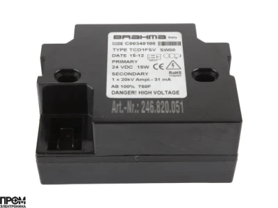 Трансформатор розжига Brahma TCD1FSV C00340100