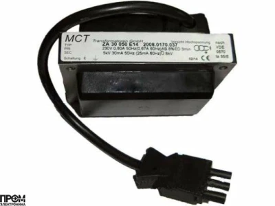 Трансформатор поджига MAY &amp; CHRISTE ZA 30 050 E14