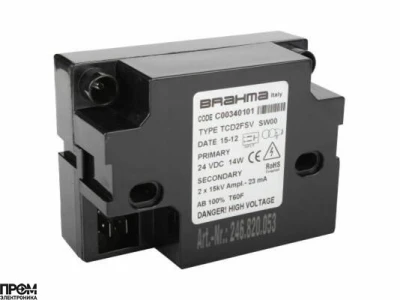 Трансформатор розжига Brahma TCD2FSV C00340101
