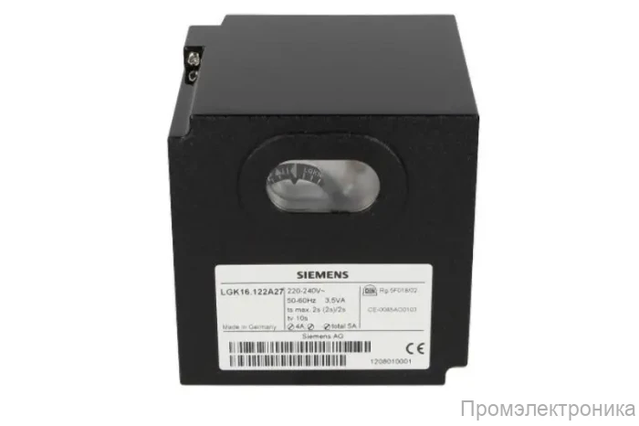 Топочный автомат Siemens LGK16.322A27