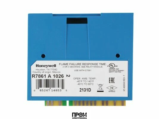 Усилитель сигнала пламени Honeywell R7861 A 1026