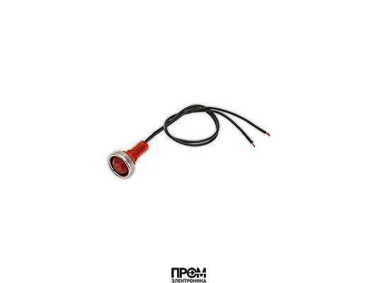 Индикатор красный с кабелем