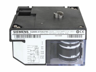 Сервопривод воздушной заслонки Siemens SQN90.570A2793