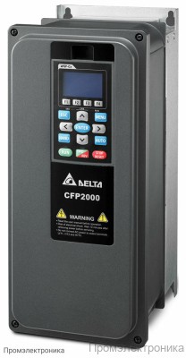 Преобразователи частоты Delta Electronics VFD007FP4EA-52 (0.75кВт 3ф 400В) серии CFP2000