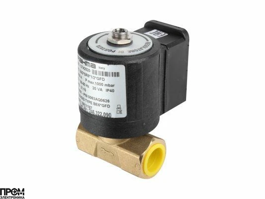 Газовый электромагнитный клапан Brahma E6G*SR8*1/2*GFD 13742020
