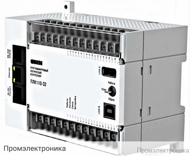 ПЛК110-220.32.К-L - контроллер для средних систем автоматизации с DI/DO (Модифицированный 02)