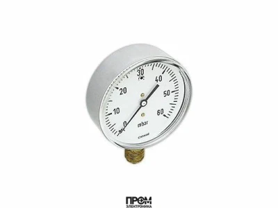 Газовый манометр CEWAL 0 - 60 мбар