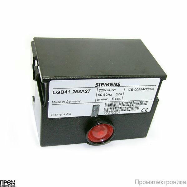 Топочный автомат Siemens LGB41.258A27