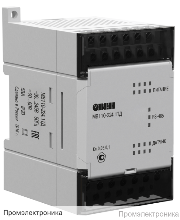 МВ110-1ТД - модуль ввода сигнала 1 тензодатчика